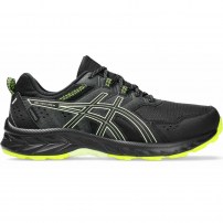 Кросівки для бігу чоловічі Asics GEL-VENTURE 9 WATERPROOF Black/Cool matcha