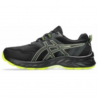 Кросівки для бігу чоловічі Asics GEL-VENTURE 9 WATERPROOF Black/Cool matcha