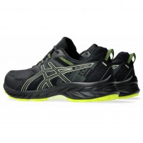 Кросівки для бігу чоловічі Asics GEL-VENTURE 9 WATERPROOF Black/Cool matcha