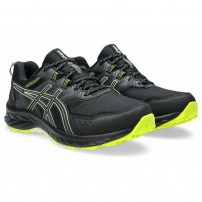 Кросівки для бігу чоловічі Asics GEL-VENTURE 9 WATERPROOF Black/Cool matcha