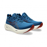 Кросівки для бігу чоловічі Asics GEL-NIMBUS 26 Rich navy/Faded orange