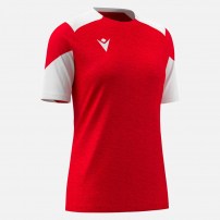 Волейбольна футболка жіноча Macron SPHINX Червоний/Білий