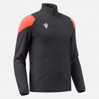 Спортивна куртка чоловіча Macron VANIR Антрацит/Неоново-кораловий
