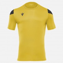 Волейбольна футболка чоловіча Macron POLIS Жовтий/Чорний