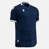Волейбольна футболка чоловіча Macron WYVERN ECO Темно-синій/Білий