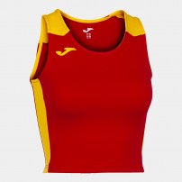 Топ для пляжного волейболу жіночий Joma RECORD II Червоний/Жовтий