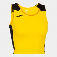 Топ для пляжного волейболу жіночий Joma RECORD II Жовтий/Чорний