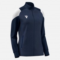 Спортивна куртка жіноча Macron VALKYRIA Темно-синій/Білий