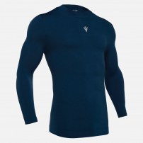 Компресійна футболка Macron PERFORMANCE TURTLE NECK TOP Темно-синій