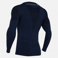 Компресійна футболка Macron PERFORMANCE ++ LONG -SLEEVES TOP Темно-синій