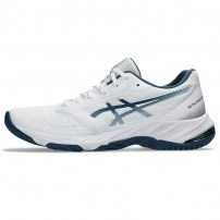 Волейбольні кросівки чоловічі Asics NETBURNER BALLISTIC FF 3 White/Vintage indigo