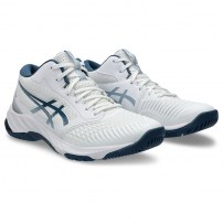 Волейбольні кросівки чоловічі Asics NETBURNER BALLISTIC FF MT 3 White/Vintage indigo