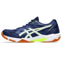 Волейбольні кросівки чоловічі Asics GEL-ROCKET 11 Blue expanse/Safety yellow