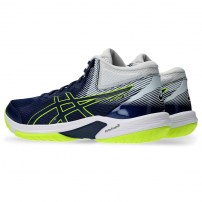 Волейбольні кросівки чоловічі Asics BEYOND FF MT Blue expanse/Safety yellow