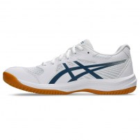 Волейбольні кросівки чоловічі Asics UPCOURT 6 White/Vintage indigo