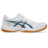 Волейбольні кросівки чоловічі Asics UPCOURT 6 White/Vintage indigo