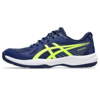 Волейбольні кросівки чоловічі Asics UPCOURT 6 Blue expanse/Safety yellow