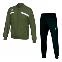 Спортивний костюм чоловічий Errea MICK/MILO 3.0 Темно-зелений/Білий/Чорний
