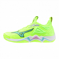 Волейбольні кросівки Mizuno WAVE MOMENTUM 3 Neo lime/Black