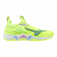 Волейбольні кросівки Mizuno WAVE MOMENTUM 3 Neo lime/Black