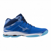 Волейбольні кросівки Mizuno WAVE VOLTAGE 2 MID Seasonal blue/White/Estate blue