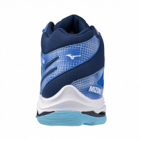 Волейбольні кросівки Mizuno WAVE VOLTAGE 2 MID Seasonal blue/White/Estate blue