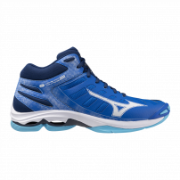 Волейбольні кросівки Mizuno WAVE VOLTAGE 2 MID Seasonal blue/White/Estate blue