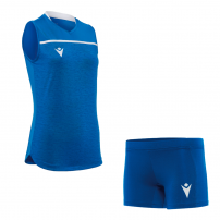 Волейбольна форма жіноча Macron THALLIUM/KRYPTON EVO HERO Синій/Білий