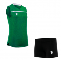 Волейбольна форма жіноча Macron THALLIUM/KRYPTON EVO HERO Зелений/Білий/Чорний