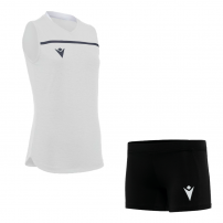 Волейбольна форма жіноча Macron THALLIUM/KRYPTON EVO HERO Білий/Чорний