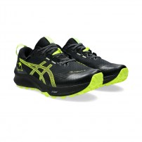 Кросівки для бігу чоловічі Asics GEL-TRABUCO 12 GTX Black/Safety yellow